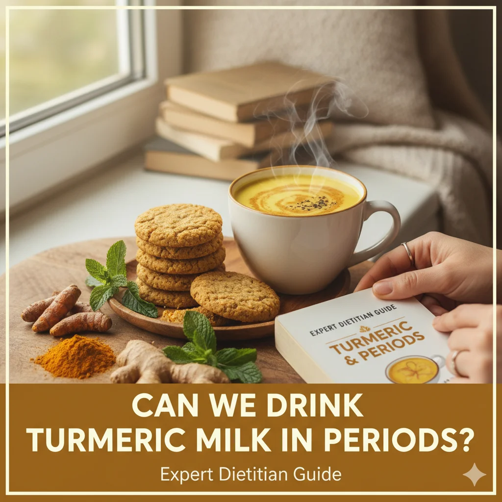 Can We Drink Turmeric Milk in Periods Expert Dietitian Guide