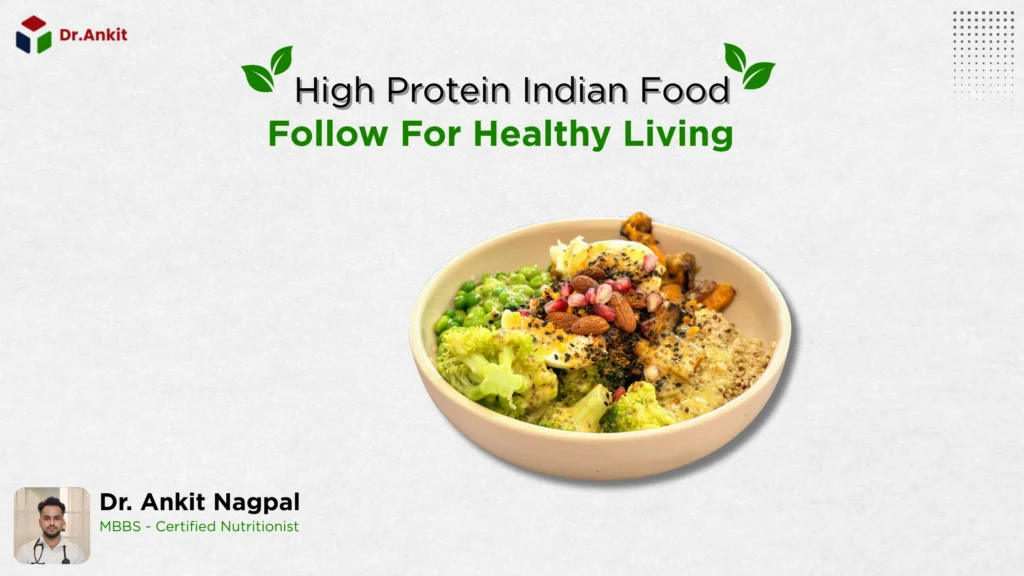 High Protein Indian Food- Follow For Healthy Living